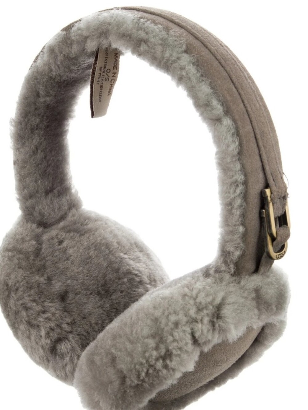 UGG Shearling Ear Muffs In Grey